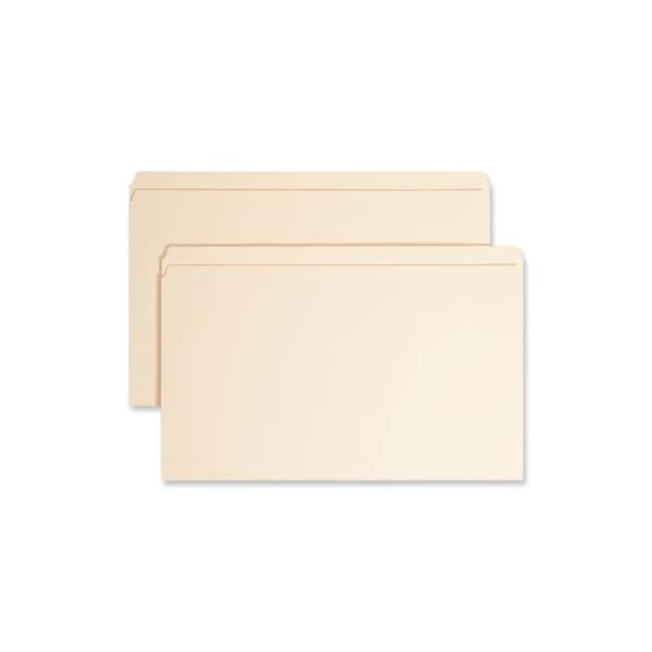 Smead Smead, TOP TAB 1-FASTENER FOLDERS, STRAIGHT TAB, LEGAL SIZE, 11 PT. MANILA, 50PK 19510 - main